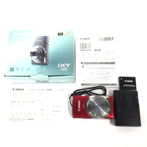 1円 Canon IXY 130 5.0-40.0mm 1:3.2-6.9 レッド コンパクトデジタルカメラ 光学機器