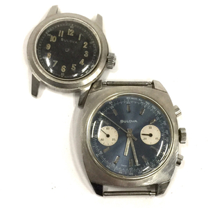  Broba механический завод хронограф N0 др. Broba MIL-W-3818A наручные часы 2 позиций комплект лицо только Junk QR063-253