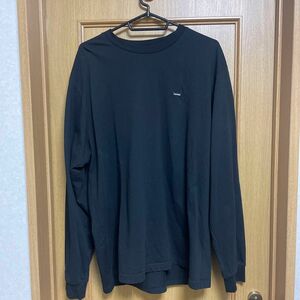 supreme smallboxlogo ロングtシャツ ブラック　Lサイズ