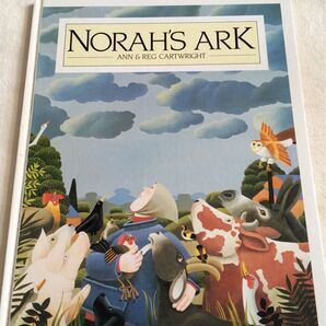 英語【NORAH'S ARK ノラおばさんのはこぶね 】ANN & REG CARTRIGHT カートライト 洋書絵本 ほるぷ