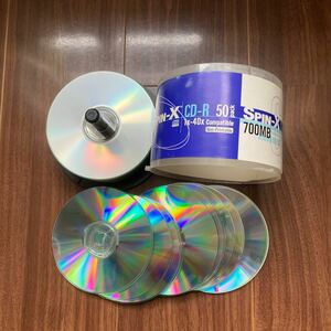  loose sale 10 sheets SPIN-X CD-R 700MB