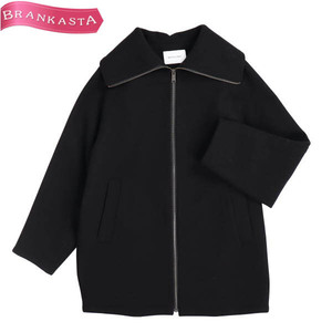 [ прекрасный товар ]MAYSON GREY/ Mayson Grey женский пальто la gran рукав ko Kuhn Zip выше длинный рукав 1 S чёрный [NEW]*61AB05