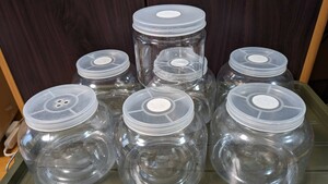  hardness clear bottle 2300ml,1300ml breeding case kobae shutter clear slider etc. 