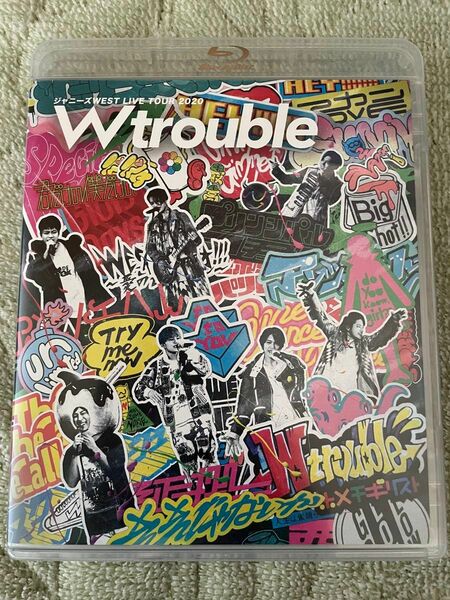 ジャニーズWEST LIVE TOUR 2020 W trouble 通常盤 ブルーレイ Blu-ray