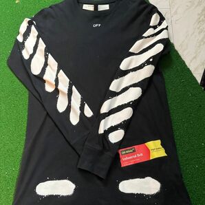 OFF WHITE LONG sleeve TEE L/S 正規