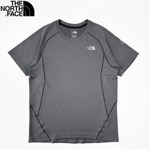 THE NORTH FACE フライトシリーズ 半袖 Tシャツ グレー XL ザ ノース フェイス FLIGHT SERIES フライト シリーズ トレイル ランニング 登山