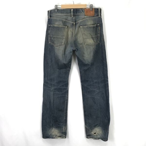 日本製☆エドウィン/EDWIN☆505ZX/ヴィンテージ加工/デニムパンツ/ジーンズ【メンズW32/L33/股下85cm】ズボン/Pants/Trouser◇cBH770