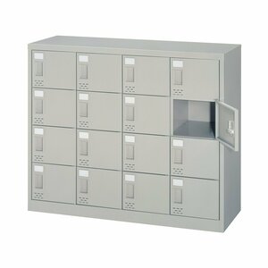 * new goods shoes locker width 1050x380x880 door attaching pills none type middle shelves none shoes shoe rack steel Alps SC-16W ALPS office work equipment store 