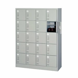 * new goods shoes locker width 1050x380x1437 door attaching pills none type middle shelves attaching shoes shoe rack steel Alps SC-20W ALPS office work equipment store 