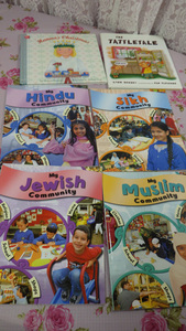 子供英語　My Community: My Sikh Community　Muslim Jewish Hindu　保管合計６冊　英語絵本
