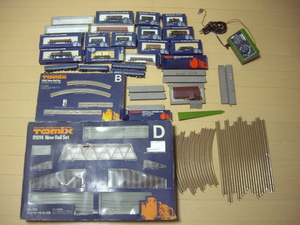  Manufacturers mixing N gauge + roadbed + for single goods case 2 piece + power pack 