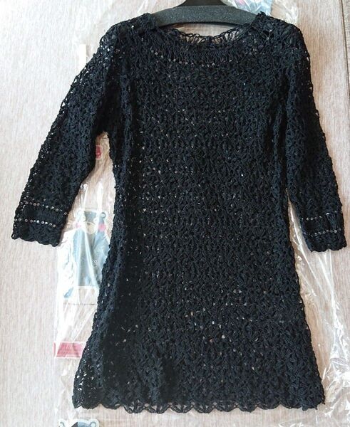 COMME CA DU MODE アルチザン レース ワンピース チュニック