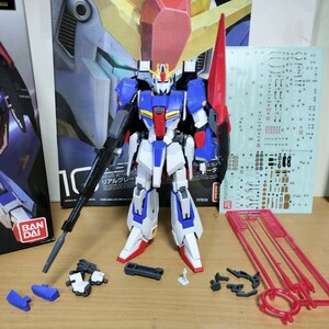 RG 1/144 ゼータガンダム MSZ-006 Zガンダム 完成品 ジャンク フィギュア Z 素組 百式 カミーユ ガンダム Mk-2 元箱 ガンプラ プラモデル