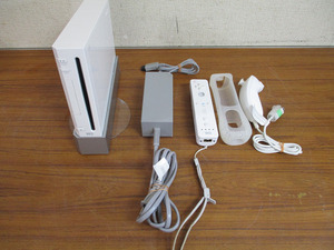 【Y10/N】Nintendo ニンテンドー Wii RVL-001 本体 リモコン ジャンク