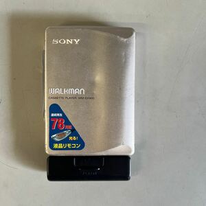 SONY WM-EX900 Sony cassette player WALKMAN cassette player Walkman operation not yet verification Junk 