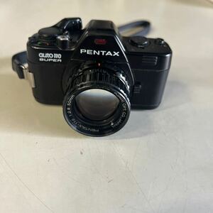 フィルムカメラ PENTAX/ペンタックス auto110SUPER PENTAX-110 1:2.8 50mm カメラ/ミニカメラ 動作未確認 ジャンク