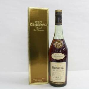 1円~Hennessy（ヘネシー）VSOP スリム グリーンボトル 40％ 750ml U24E240001