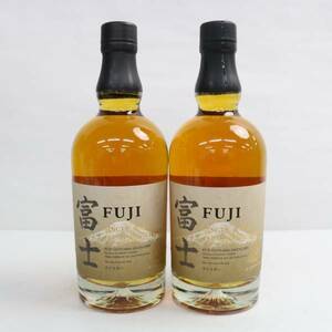 1円~【2本セット】KIRIN（キリン）富士 FUJI シングル モルト 46％ 700ml S24E280034