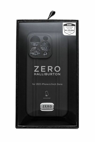 ゼロハリバートン 直営店限定 Hybrid Shockproof Case for iPhone 15 Pro 