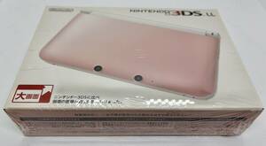 送料無料　USED 　任天堂　NINTENDO 　3DS LL 　 PINK×WHITE　※メモリーカード無※