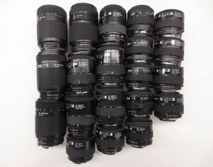 (5062U)ジャンク Nikon AFNIKKOR 28-85mm 3.5-4.5 35-70mm 3.3-4.5 70-210mm 4-5.6 等 ニコン まとめてセット 20本 動作未確認 同梱不可