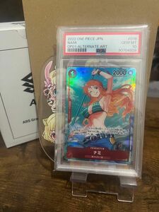 ナミ　ロマンスドーン PSA10 ワンピースカード ワンピースカード 鑑定