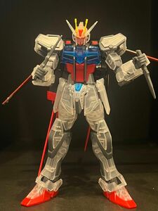 【市場希少品】ガンプラ ジャンク　EG 1/144 ストライクガンダム　ソリッドクリア　クリーニング済