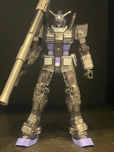 ガンプラ ジャンク 1/144 一番くじ F賞 エントリーグレードRX-78-3 G-3ガンダム ソリッドクリア　クリーニング済