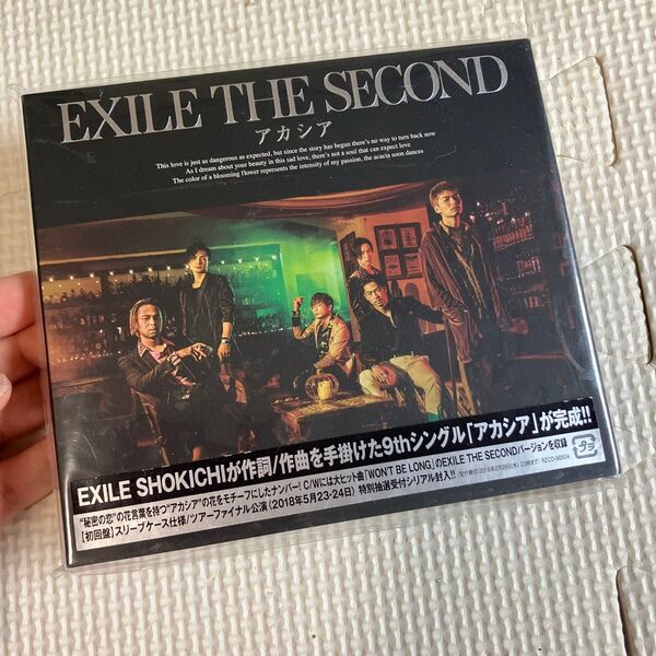 初回仕様限定盤 ポスカ (外付) EXILE THE SECOND CD/アカシア 18/2/22発売 オリコン加盟店