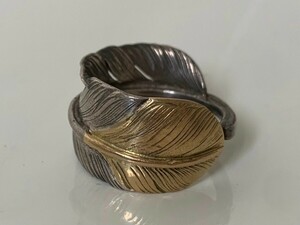  Goro's goro's. gold feather ring 