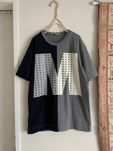 美品　マルニ　ロゴ　Tシャツ　コットン　綿　グレー　トップス　MARNI 半袖Tシャツ