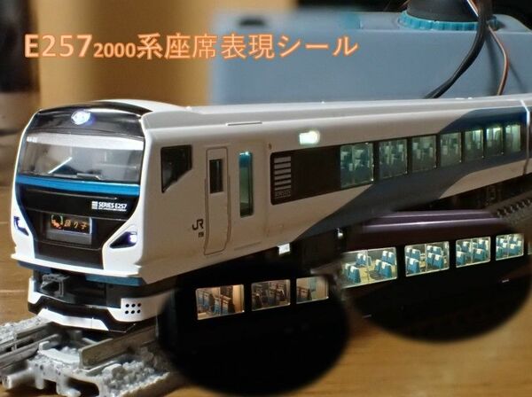 E257系2000番台「踊り子」座席表現シール【ノーカット】 