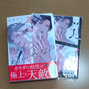 運命だけどあいいれない/永条エイ/アニメイトセット特典20P小冊子付き ペーパー付き