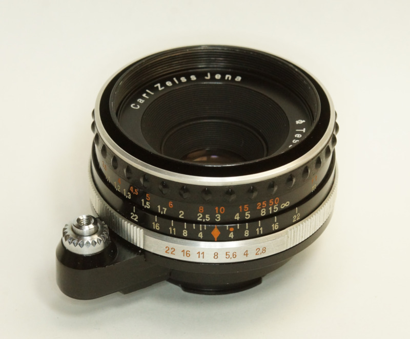 ドイツ製 Carl Zeiss Jena Tessar 2.8/50 レジン Exakta 853NB-879 Q1 60年代
