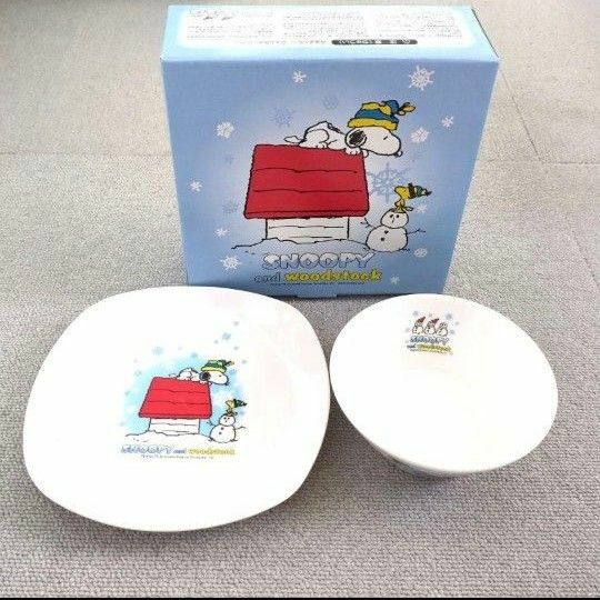 SNOOPY ボウル＆プレート セット ケンタッキー　　　　ノベルティグッズ スヌーピー