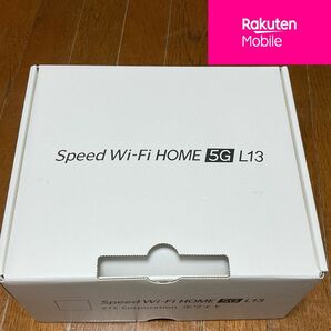 ZTE Speed Wi-Fi HOME 5G L13 ZTR02SWU ホームルーター　au wimax 楽天モバイルC