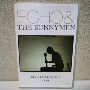 ECHO & THE BUNNYMEN/Live in Madrid 1984 foreign record DVD eko -& The *ba knee men 