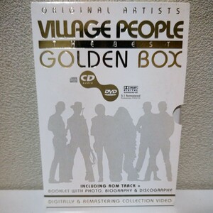 VILLAGE PEOPLE/The Best Golden Box foreign record DVD+CD 2 sheets set village * People 