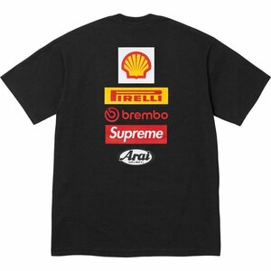 Supreme × Ducati Logos Tee Black XLサイズ シュプリーム ドゥカティ ロゴ Tシャツ ブラック