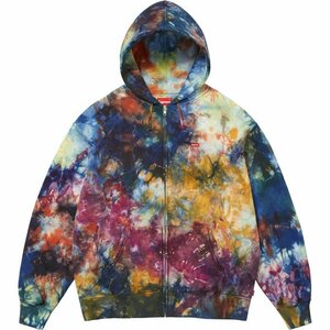 Supreme Overdyed Small Box Zip Up Hooded Sweatshirt Multicolor Mサイズ シュプリーム パーカー マルチカラー タイダイ