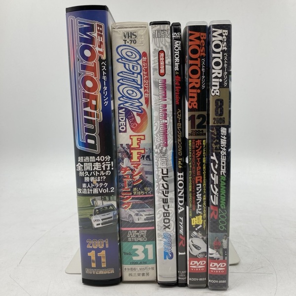 まとめ売り ベストモータリング BESTMOTORing OPTION2車 モータースポーツ DVD ★K1704D