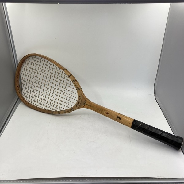 Futabaya フタバヤ PARTNER ラケット スポーツ 当時物 ビンテージ 木製ラケット★K1733Z
