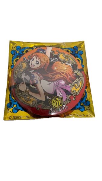 ONE PIECE ナミ 缶バッジ 輩缶バッジ