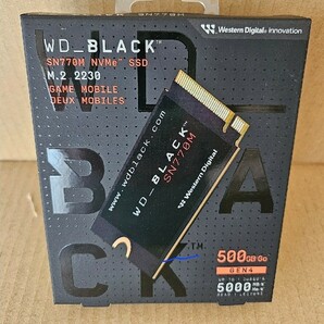 WD BLACK SN770M NVMe SSD 500GB M.2 2230