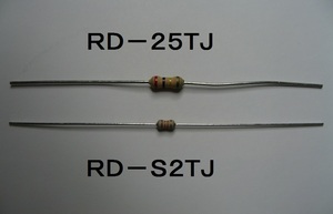 小型 カーボン抵抗 1/4W 【炭素皮膜抵抗】 RD-S2TJ　１２０Ω １０本セット 