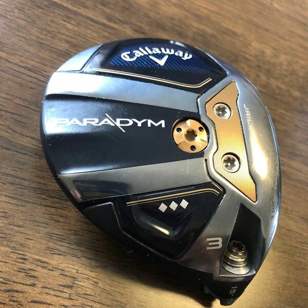 お買得！callaway PARADYM トリプルダイヤモンド3W ロフト:15°付属品:ヘッドカバー