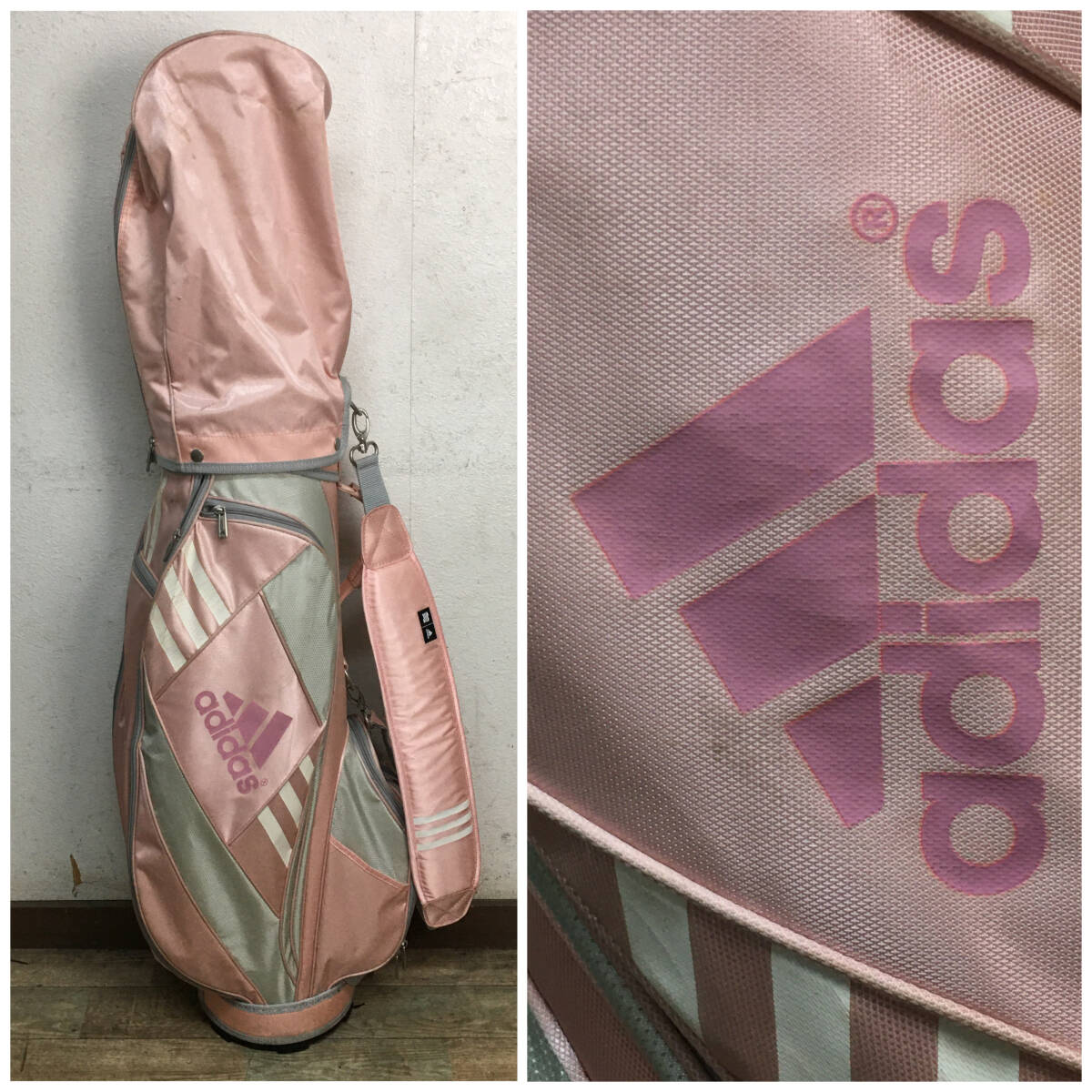 Yahoo!オークション -「キャディバッグ フードカバー」(adidas Yahoo!オークション -「キャディバッグ フードカバー」(adidas