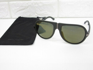 6D061NZ◎Salvatore Ferragamo サルヴァトーレフェラガモ サングラス POLARIZED SF662SP 312 折り畳み式 度なし◎中古