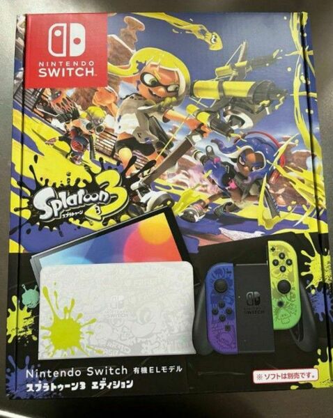 【新品未開封】Nintendo Switch(有機ELモデル) スプラトゥーン3エディション