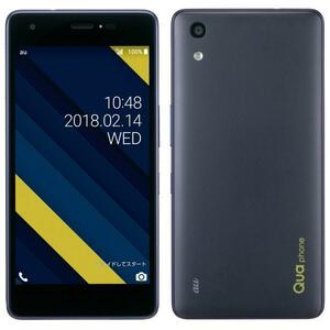 au 京セラ Qua phone QZ KYV44 32GB インディゴ KYV44 (赤ロム永久保証) QuaphoneQZ 本体 Android スマホ